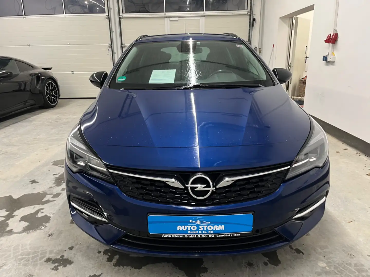 Opel Astra 1.5 D Sports Tourer Edition Business*1-Ha*Navi*SHZ Bleu - 2