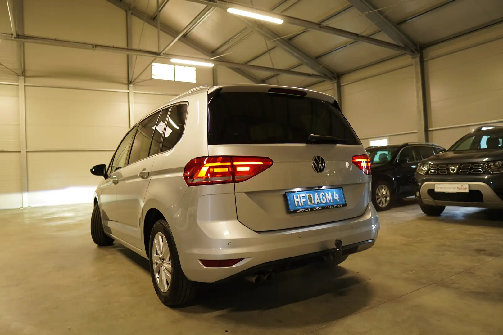 Volkswagen Touran Touran Comfortline 2,0 BMT TDI DSG MATRIX NAVI AHK Argent - 2