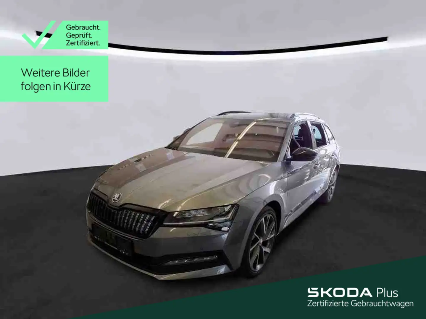 Skoda Superb iV Combi Sportline 1.4TSI*NAVI*LEDER*STDH Grau - 1