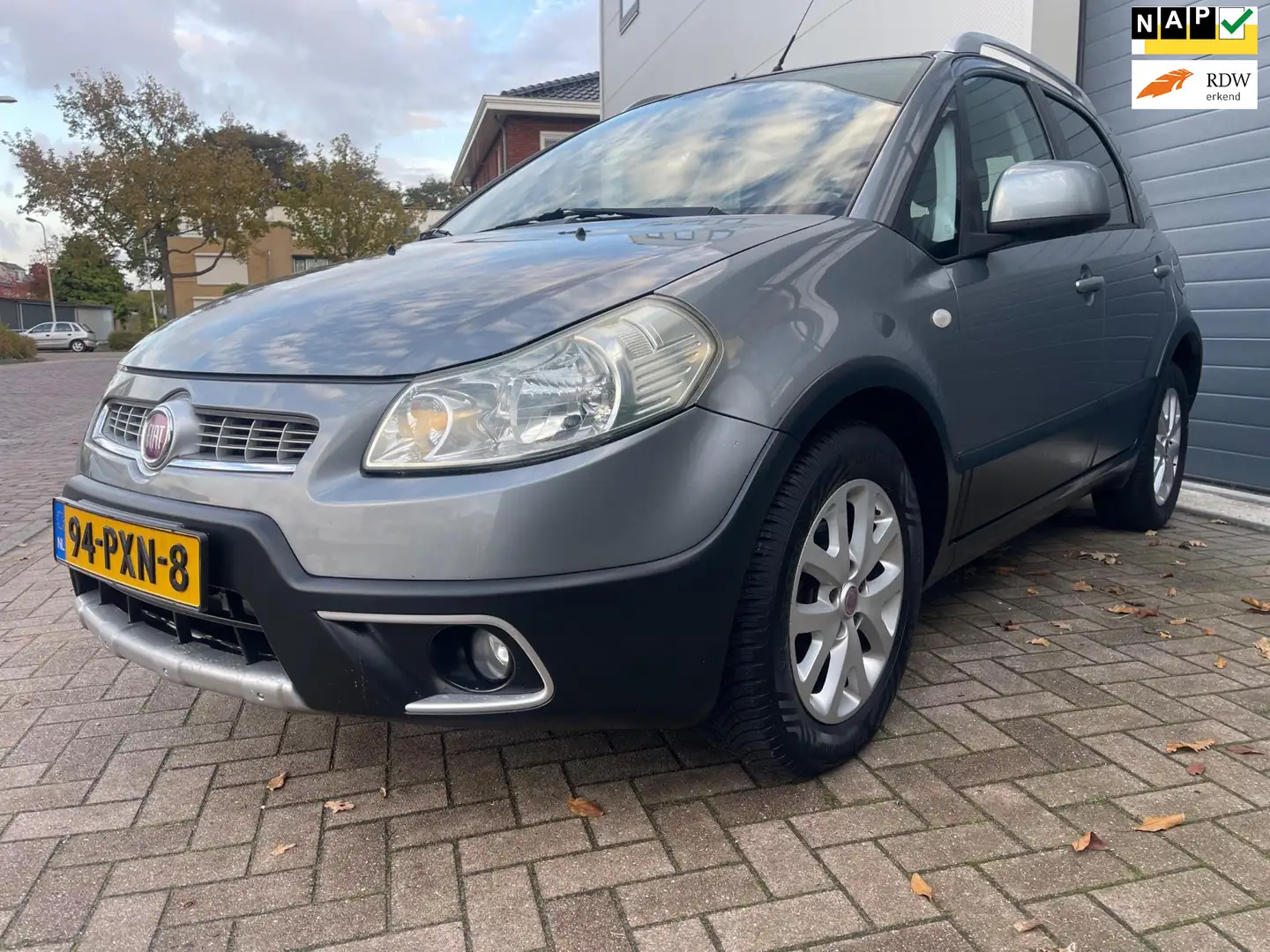 Fiat Sedici 1.6-16V Emotion/Automaat/Volledig onderhouden/Clim Szary - 1