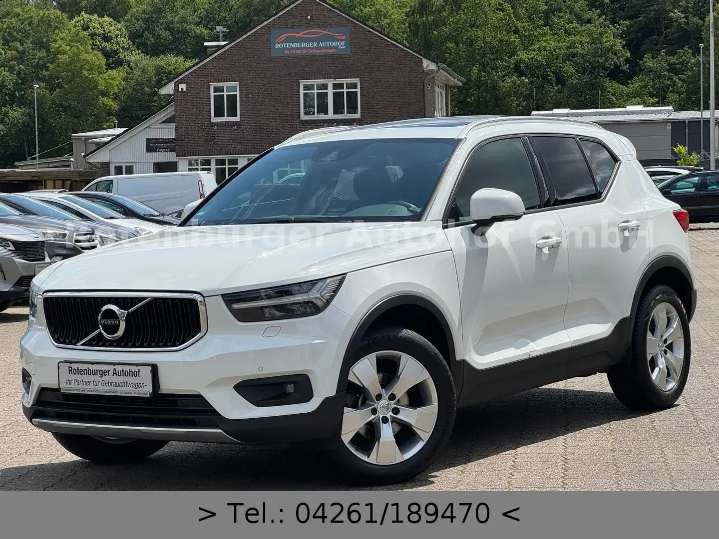 Volvo XC40 *MOMENTUM*PRO*VIRTUAL*KAMERA*PANORAMA*LED* Weiß - 1