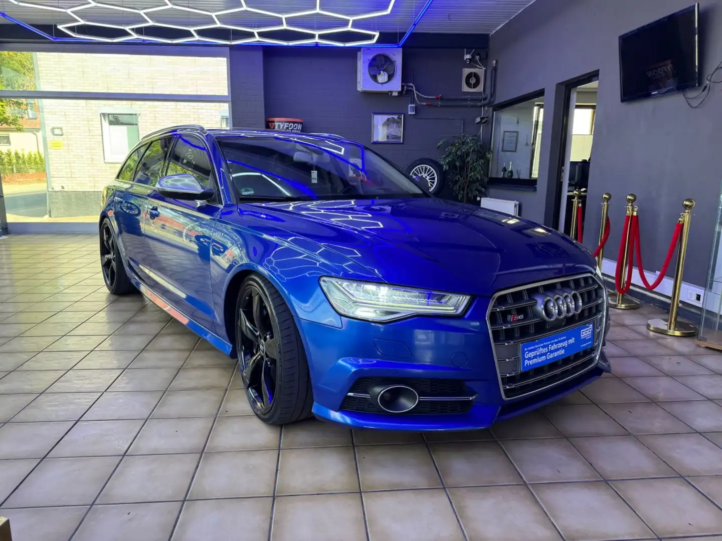 Audi S6 *560 PS*Quattro* V8 TFSI*Inspektion Neu*HU AU Bleu - 2