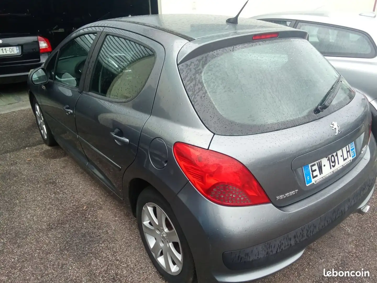 Peugeot 207 Belle 1.6 7ch 2009 pack clim tbe ct ok reprise Gris - 2