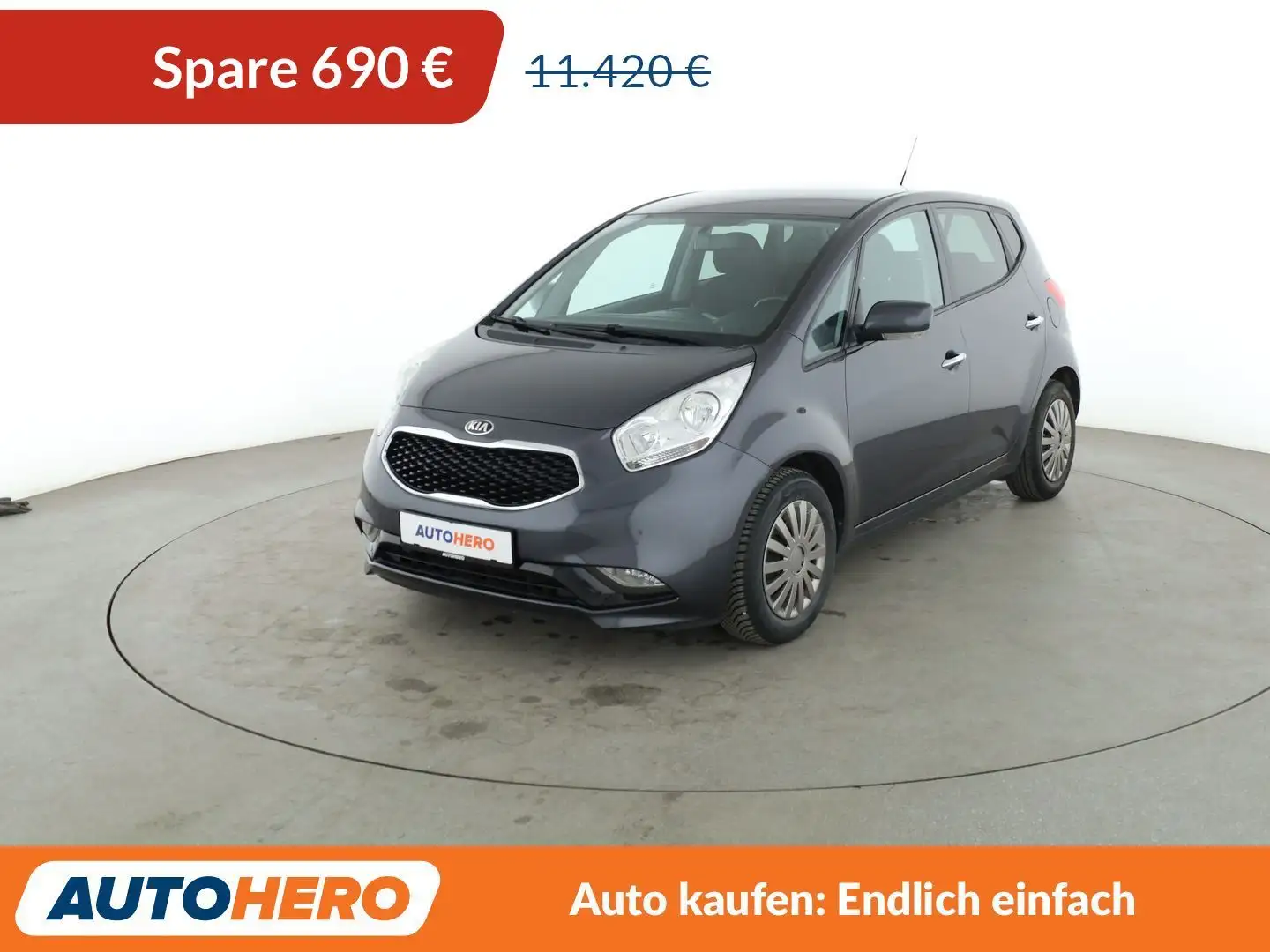 Kia Venga 1.6 Dream Team*NAVI*CAM*PDC*SHZ*KLIMA* Grau - 1