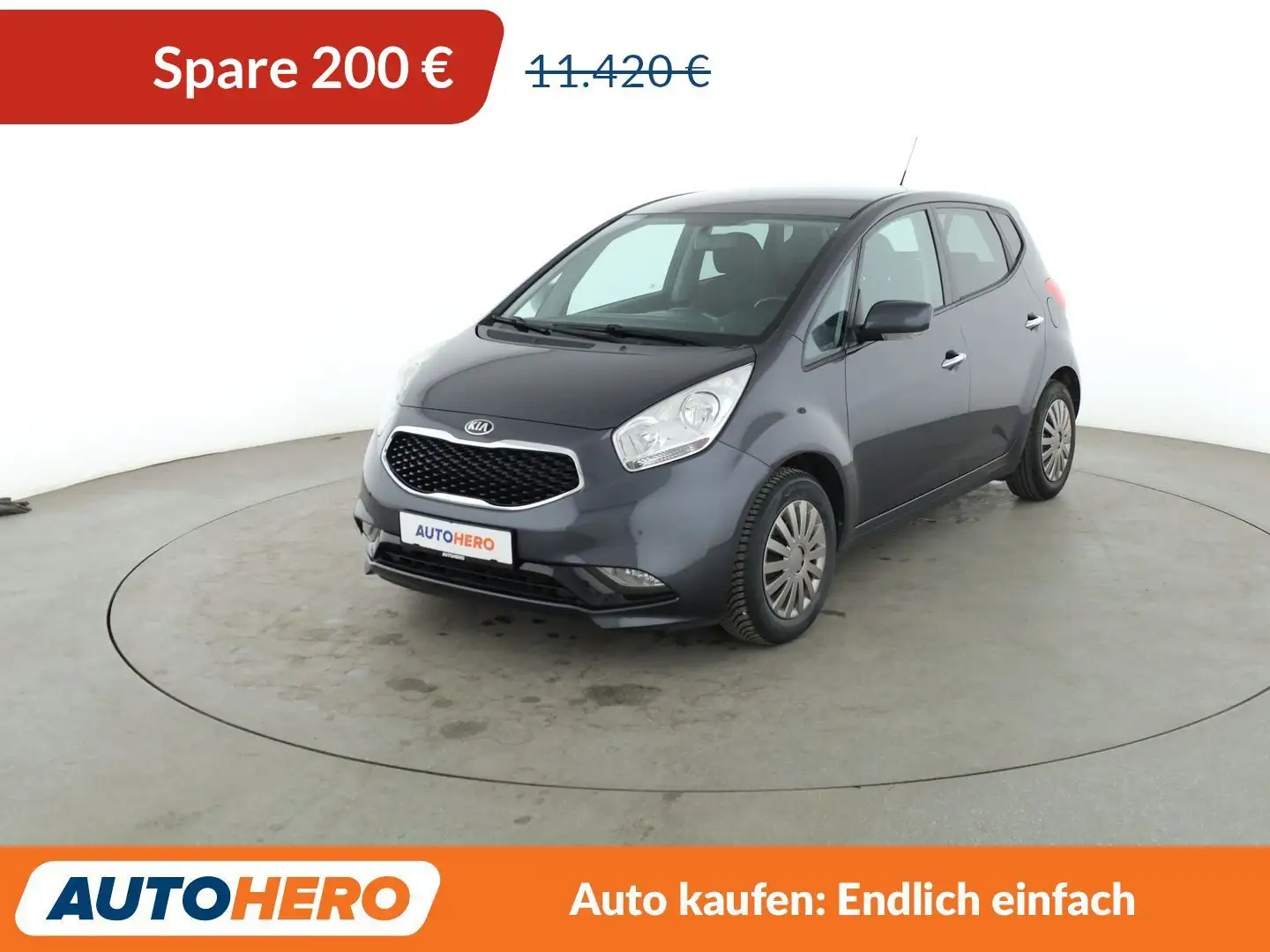 Kia Venga 1.6 Dream Team*NAVI*CAM*PDC*SHZ*KLIMA* Grau - 1