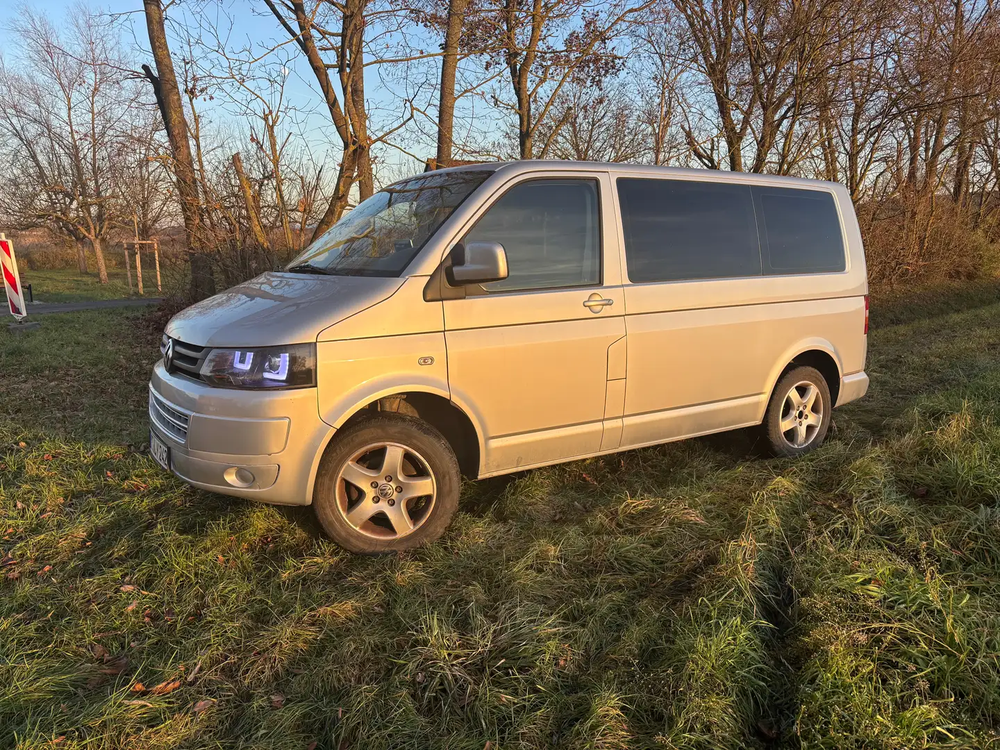 Volkswagen T5 Transporter 1.9TDI. 9 Sitzer vieles neu Argintiu - 2