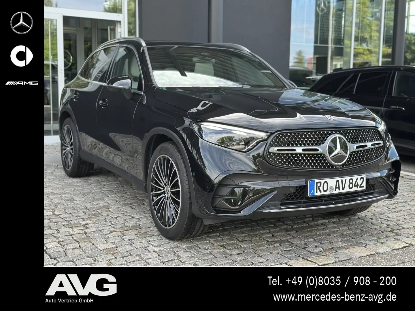 Mercedes-Benz GLC 220 GLC 220 d 4M Edition AMG Pano AHK DIGITAL 360° Schwarz - 2