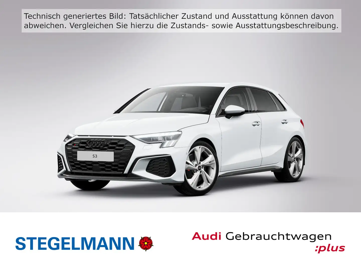 Audi S3 2.0 TFSI qu. S-tronic *Matrix-LED*N Белый - 1