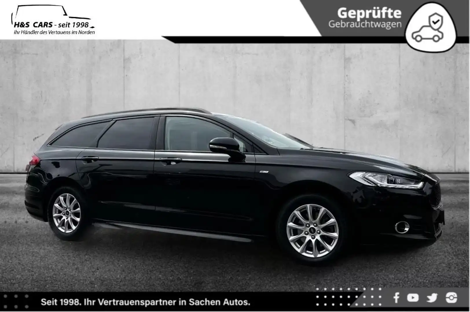 Ford Mondeo ST-Line 1H BI-XEN LED NAV PANO AKT PARKAS Noir - 2
