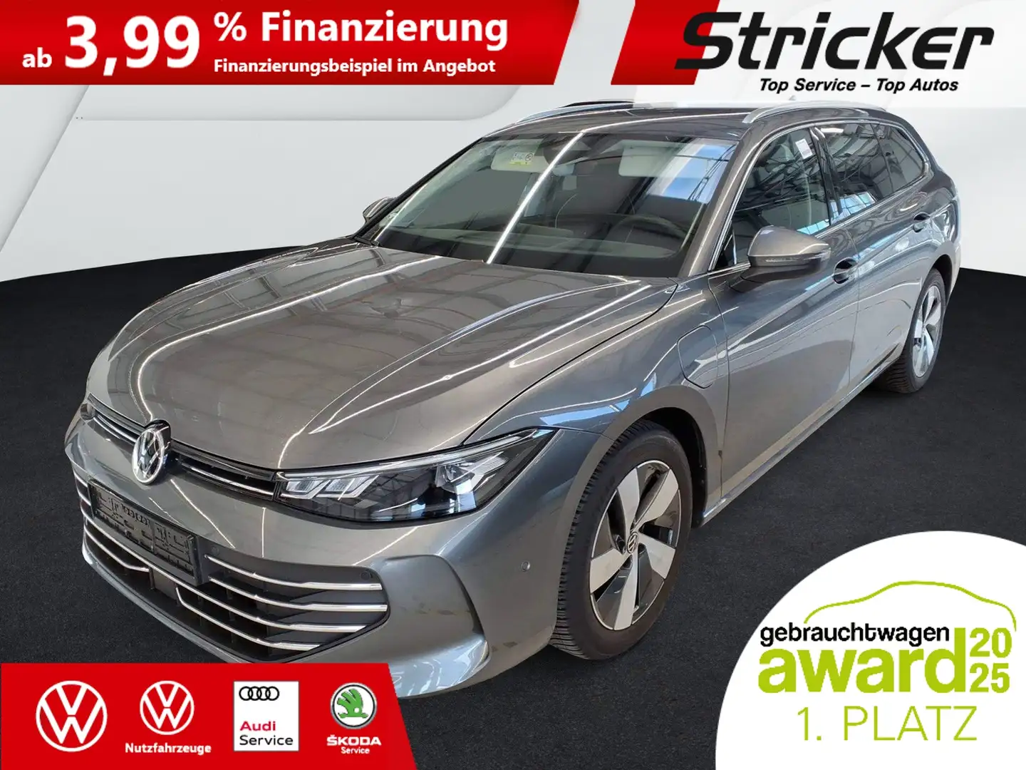 Volkswagen Passat Variant Business 1.5 TSI e-hybrid 299,-ohne Anzahlung Nav Grau - 2