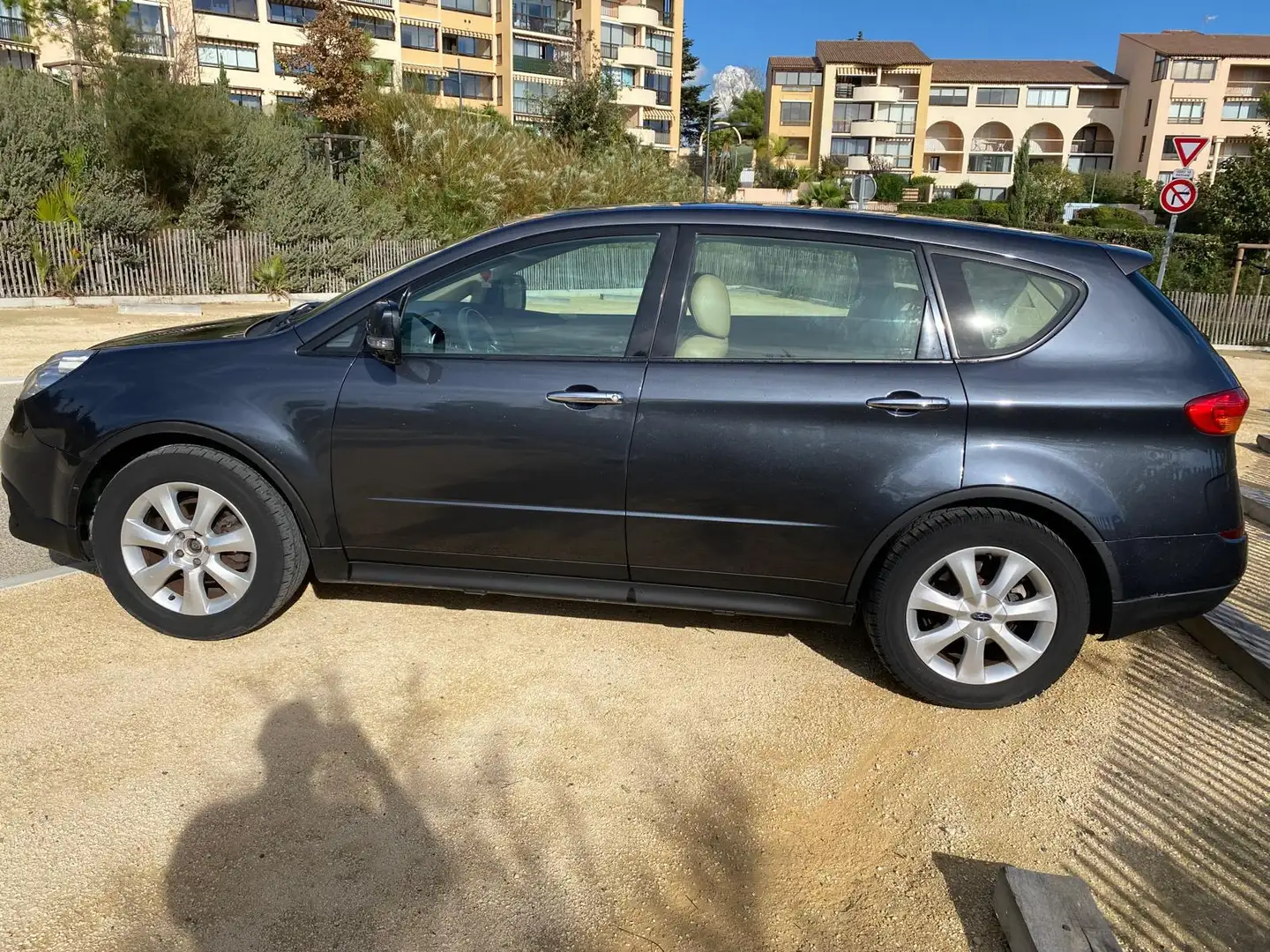 Subaru Tribeca Tribeca 3.0 Limited auto GPL pelle Grau - 2