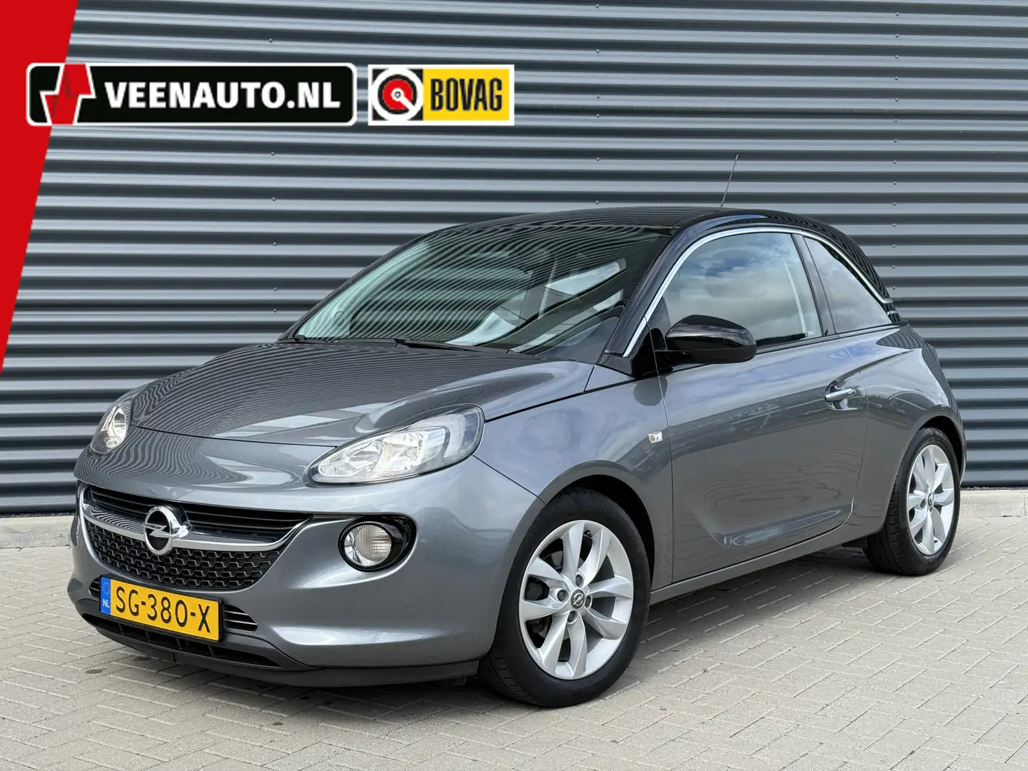 Opel Adam 1.0 Turbo Jam Favourite Apple Carplay/Android Auto Grijs - 1