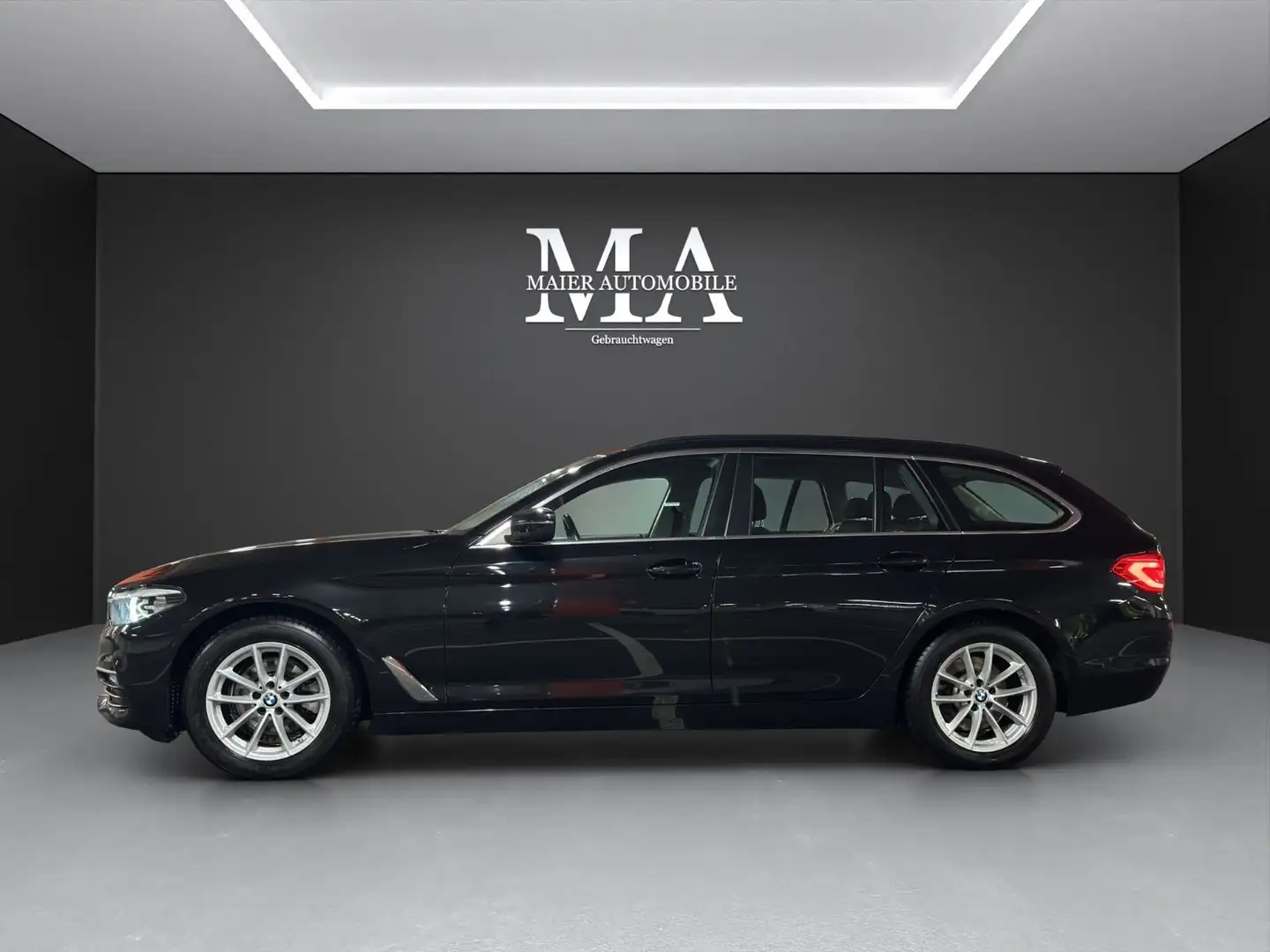 BMW 520 i Touring*1.HAND*BUSINESS*GARANTIE*CHECKHEFT* Schwarz - 2