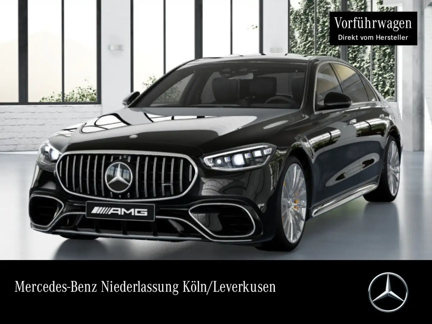 Mercedes-Benz S 63 AMG S 63 E PANO+360+DIGITAL-L+BURMESTER4D+FAHRASS+HUD Černá - 1