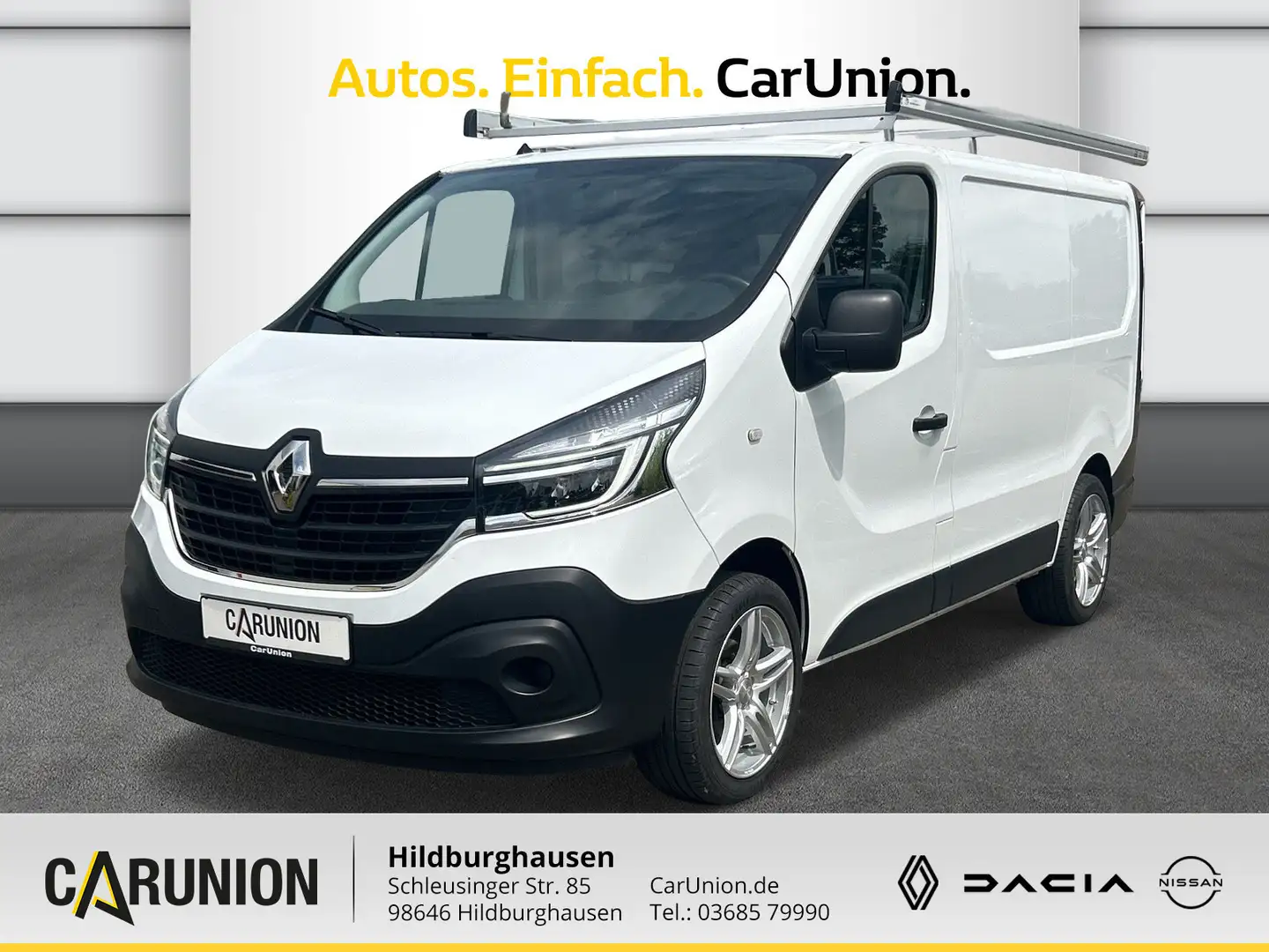 Renault Trafic Lkw Komfort L1H1 2,8t ENERGY dCi 170 Standheizung, Weiß - 1