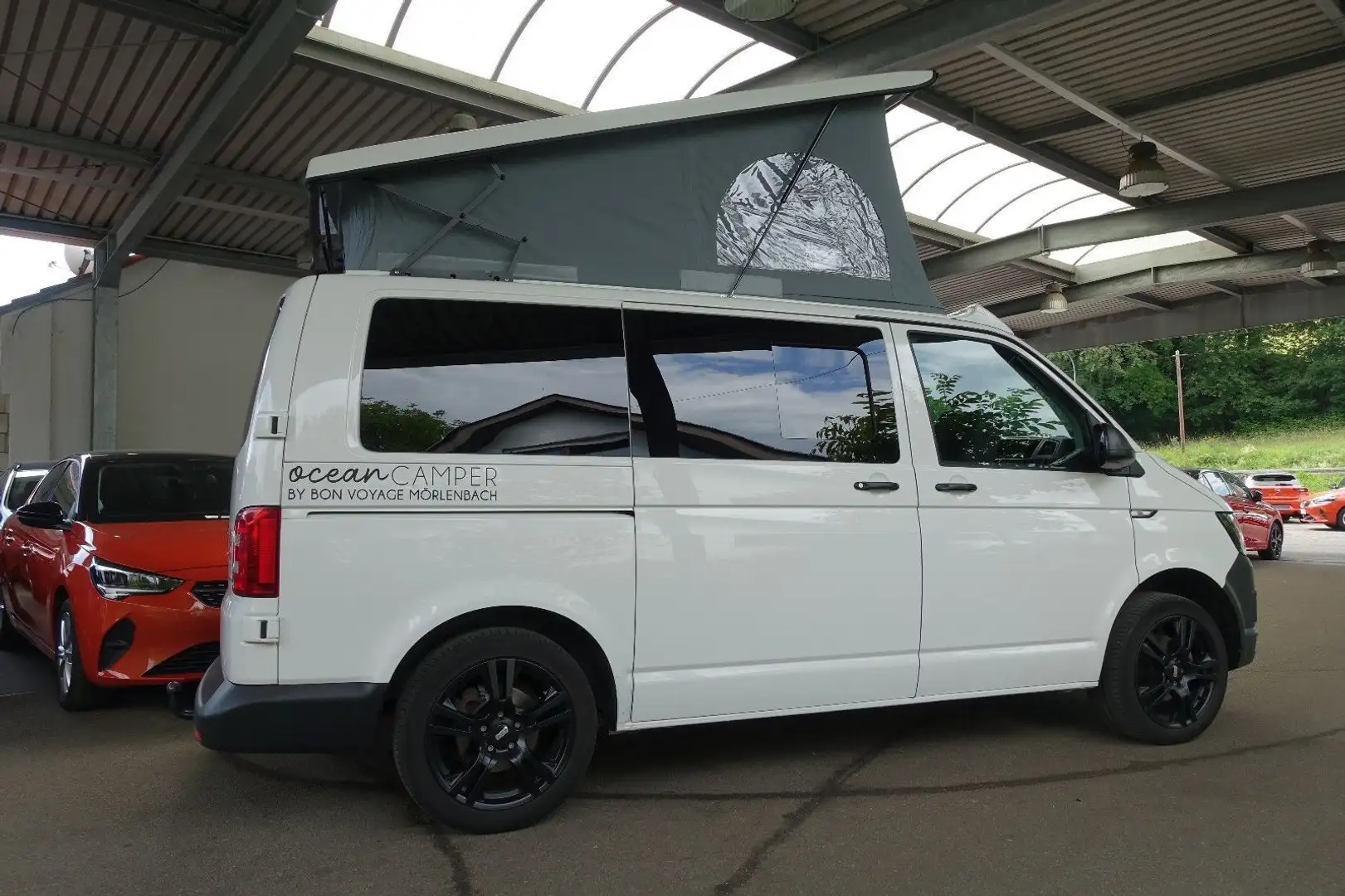 Volkswagen T6 ''OceanCamper by BonVoyage''Vermietung 95€/Ta Weiß - 1