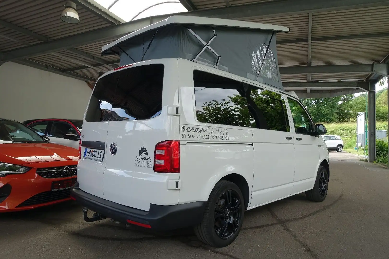 Volkswagen T6 ''OceanCamper by BonVoyage''Vermietung 95€/Ta Weiß - 2