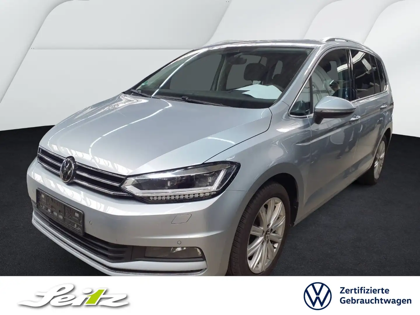 Volkswagen Touran 2.0 TDI Highline *AHK*LED*KAMERA*NAVI* Silber - 1