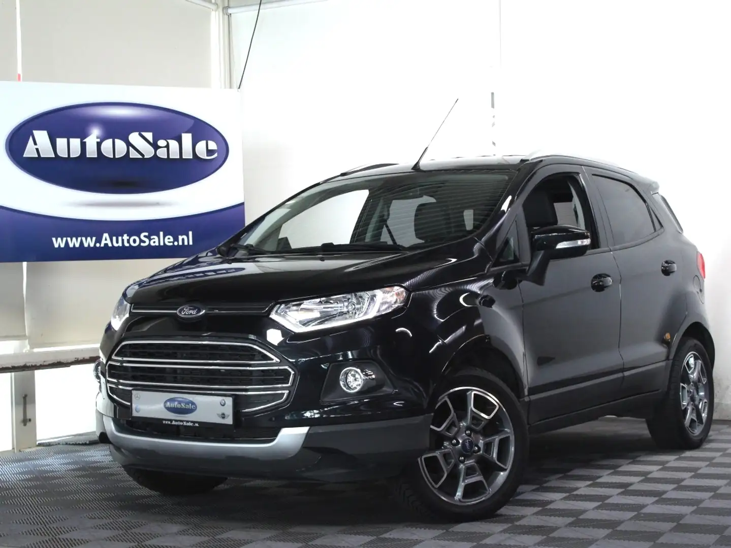 Ford EcoSport 1.5 Ti-VCT Titanium AUT LEDER CAMERA BLUET STOELVW Negru - 1