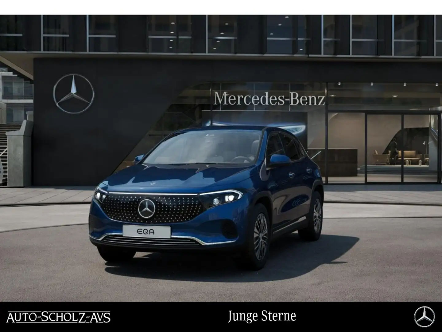 Mercedes-Benz EQA 350 4MATIC Electric Art Distro*Kam*Lenk-Heiz Blau - 1