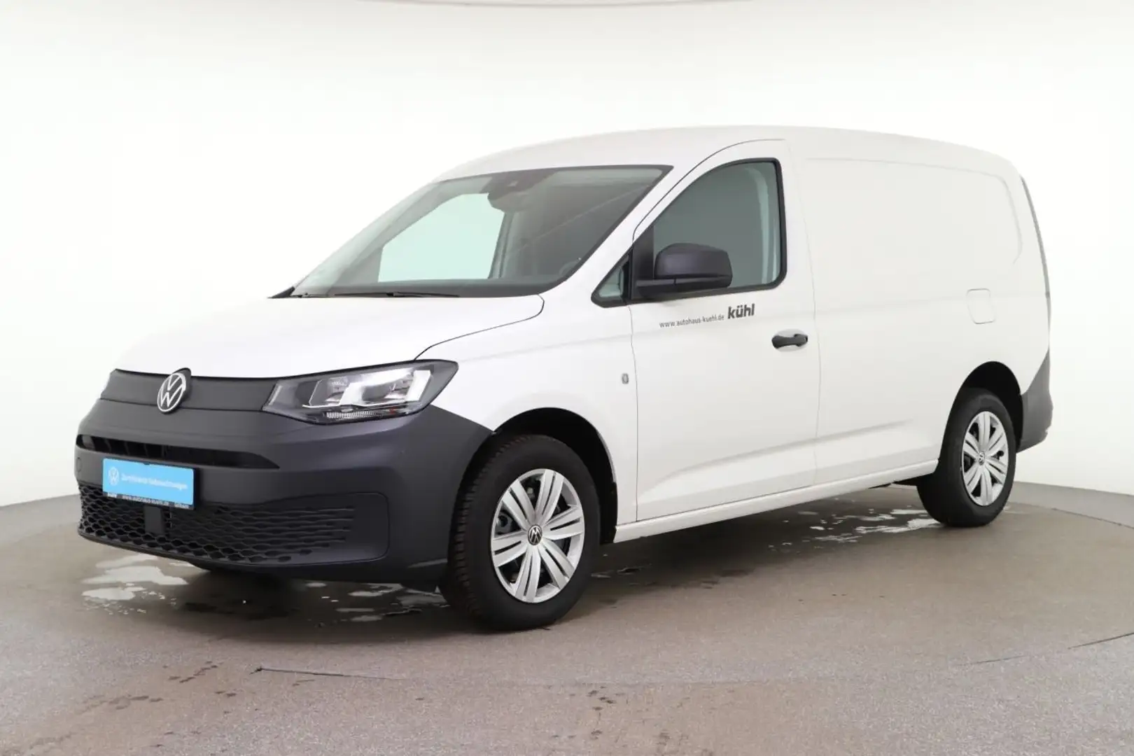 Volkswagen Caddy Cargo Maxi 2.0 TDI Basis Klima Heckflügelt Weiß - 2