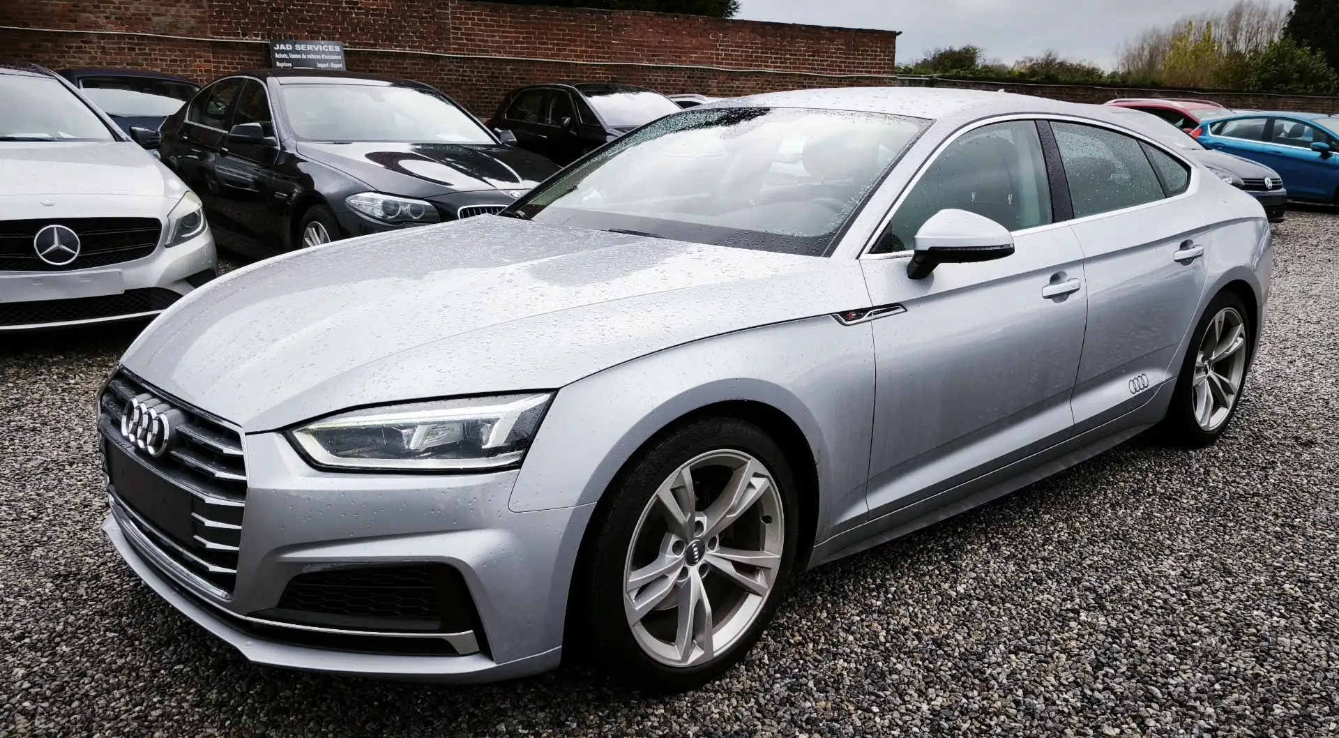 Audi A5 SportB"SLine"_2.0TFSI(190CH)💢EU.6D_135.000K💢 Grijs - 1