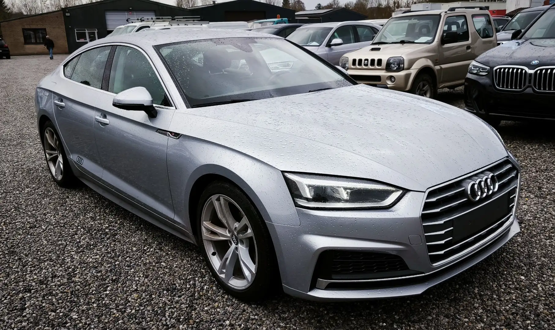 Audi A5 SportB"SLine"_2.0TFSI(190CH)💢EU.6D_135.000K💢 Grijs - 2