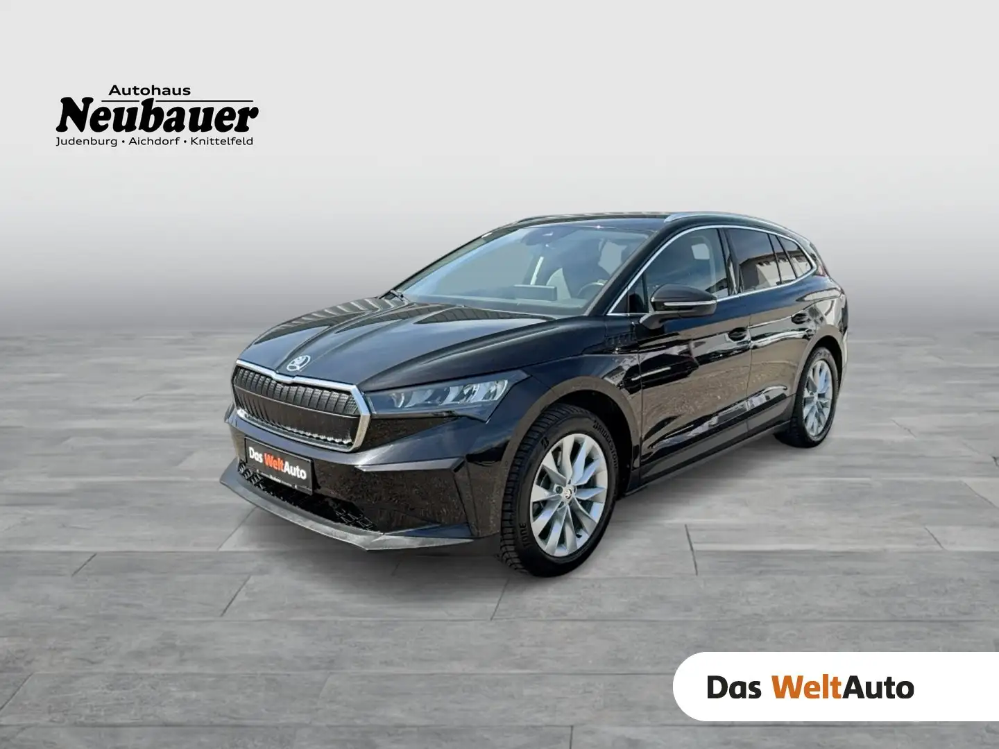 Skoda Enyaq 80 Schwarz - 1