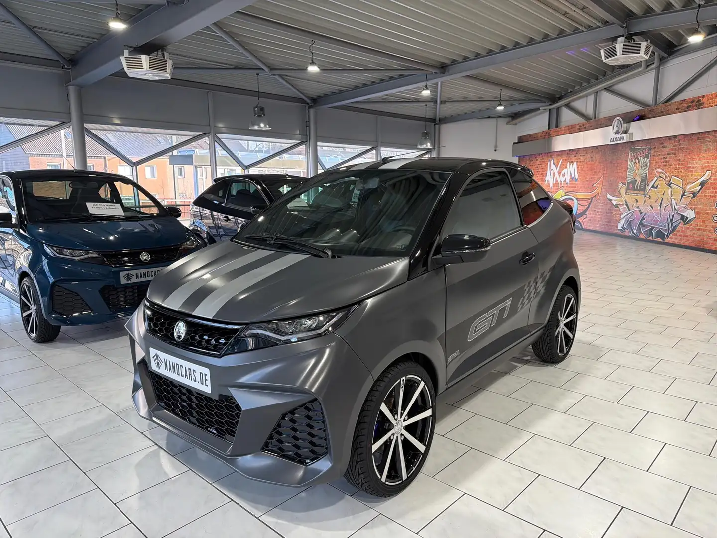 Aixam GTI Ambition Diesel E5+ 6 kW (8 PS), Automatik Grau - 1