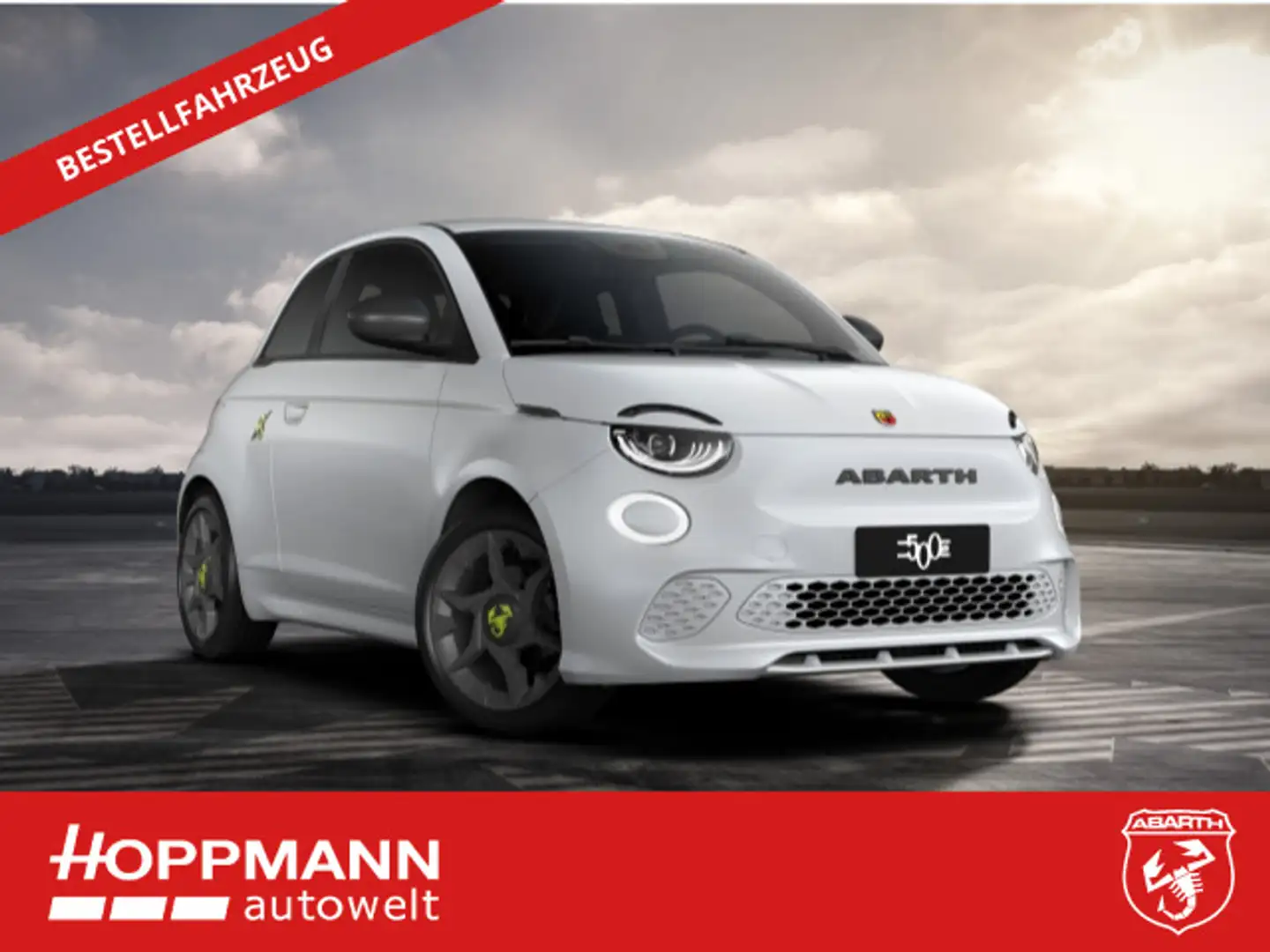 Fiat 500e 🦂ABARTH🦂 *limitierte Stückzahl* *Kamera*NAVI*LED Weiß - 2