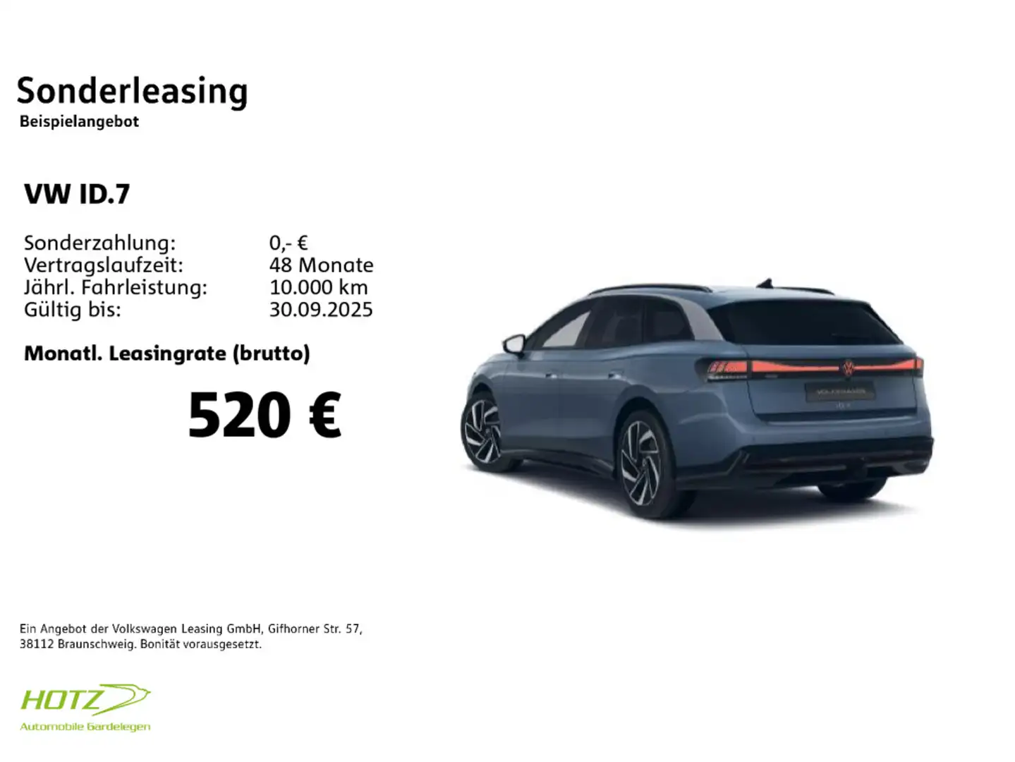Volkswagen ID.7 Tourer Pro KAMERA/MATRIX/NAVI Blau - 2