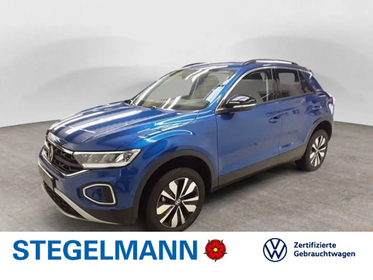 Volkswagen T-Roc 1.5 TSI DSG Goal *AHK*Navi*LED*+3J. Garant Blau - 1