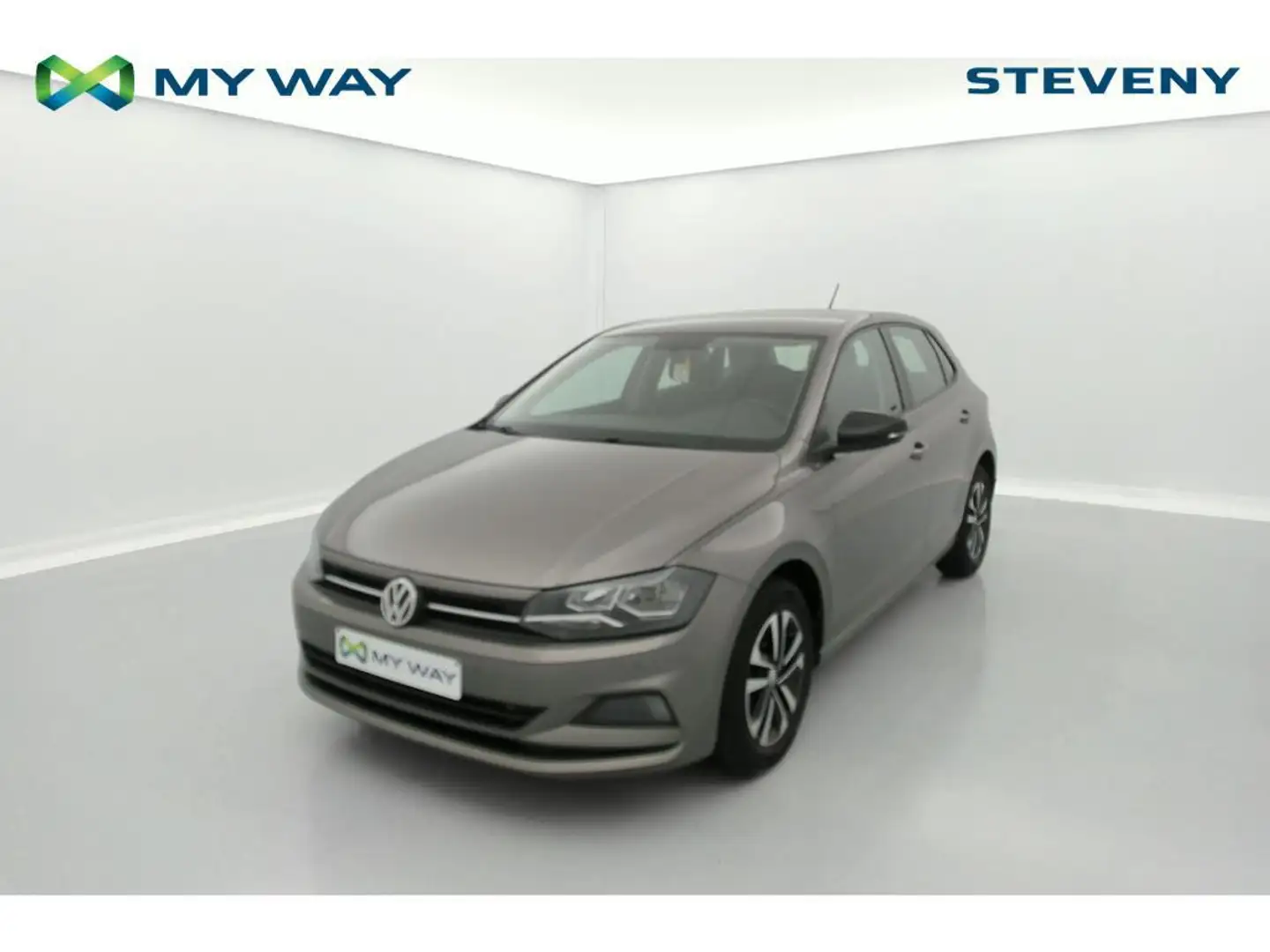 Volkswagen Polo IQ Drive 1.6TDI 70kW(95ch) 5v Gris - 1