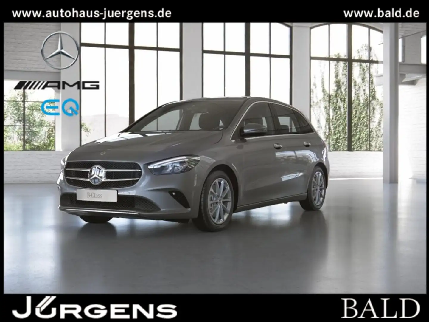 Mercedes-Benz B 250 e Progressive/Distr/Ambi/LED/Cam/Keyl/17" Grau - 1