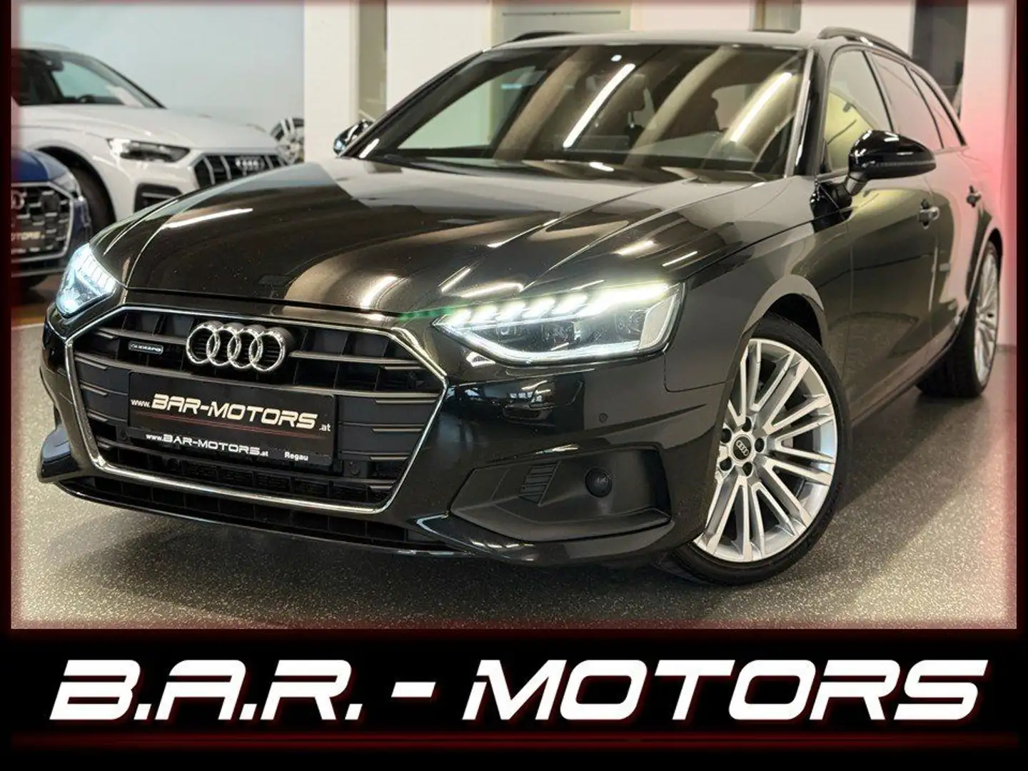 Audi A4 40 quattro 2.0 TDI *SPORT*MATRIX*ACC*19-ZOLL*3-ZO Schwarz - 1