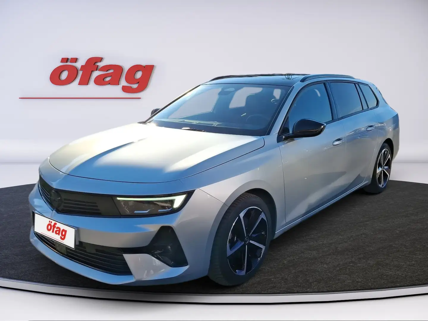 Opel Astra ST 1.2 Turbo GS Aut. Argent - 1