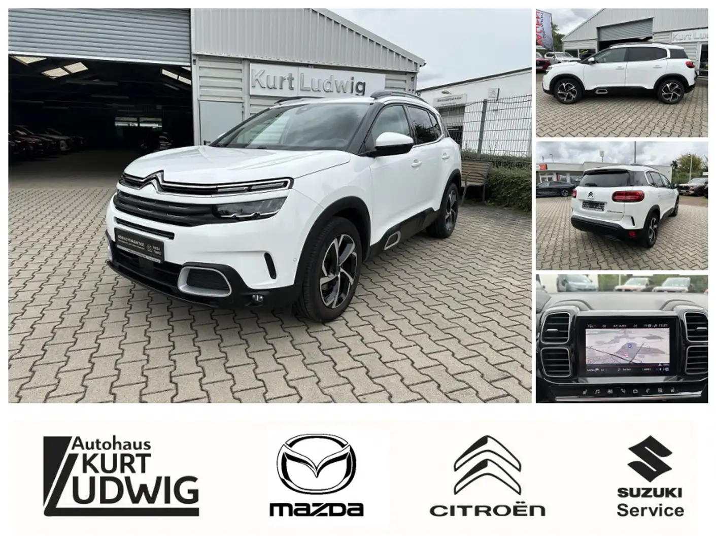 Citroen C5 Aircross PureTech 130 Stop&Start Feel Pack Weiß - 1