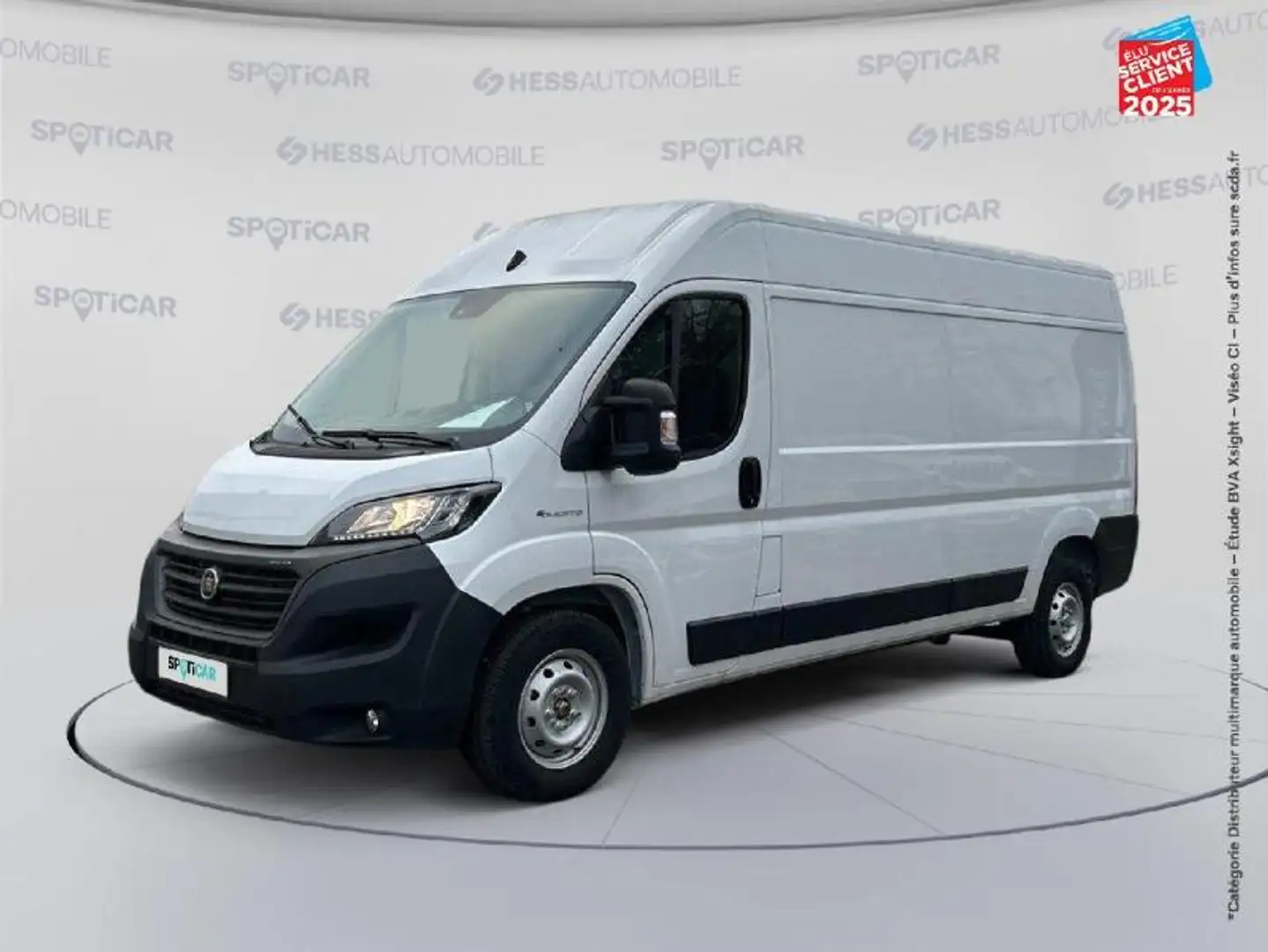 Fiat Ducato 3.5 LH2 79 kWh 122ch Evoluzione Blanc - 1