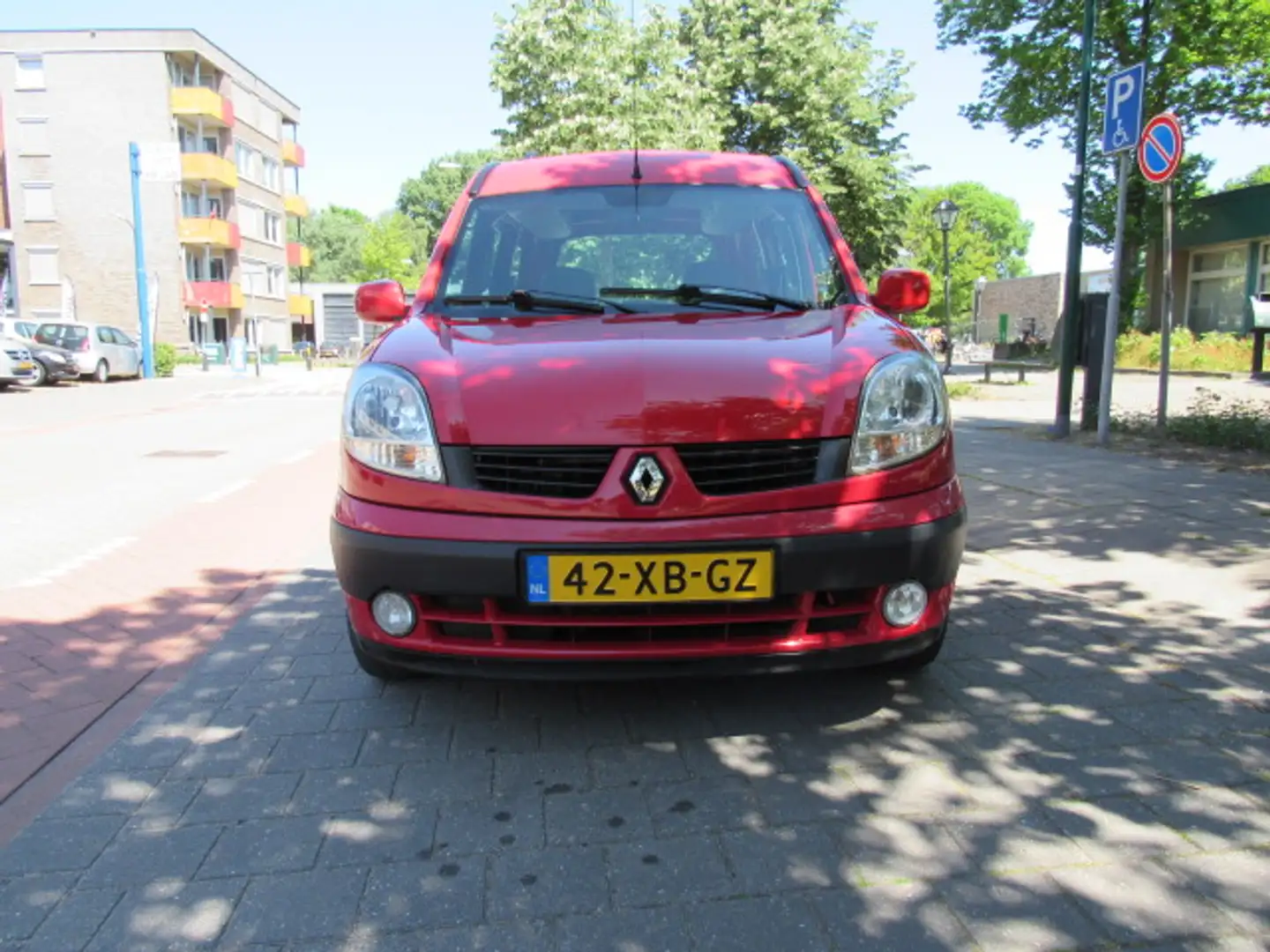 Renault Kangoo 1.2 16V EXPR Luxe Airco Rojo - 2
