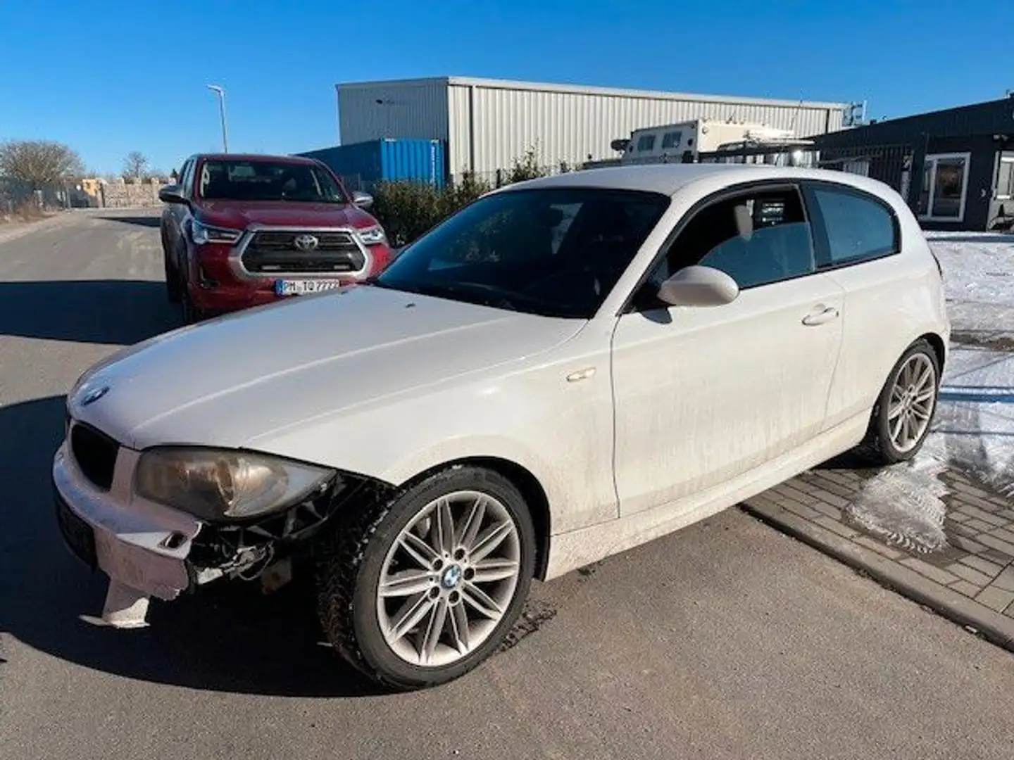 BMW 118 D M-Sportpaket/Bitte Text lesen Blanc - 1