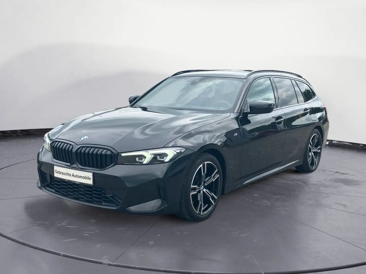 BMW 320 d Touring Automatik M Sportpaket Sport Aut. Schwarz - 2