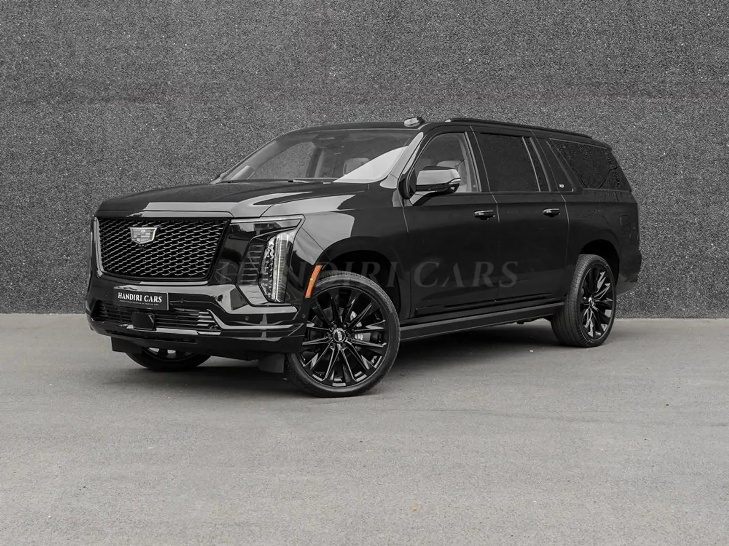 Cadillac Escalade 2025 ESV Sport Platinum € 126500 +ONYX PACKAGE Zwart - 1