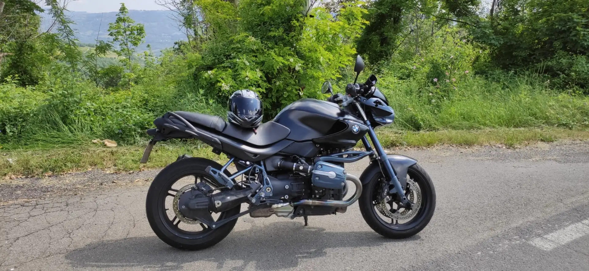 BMW R 1150 R Rockster completamente nera Negro - 2