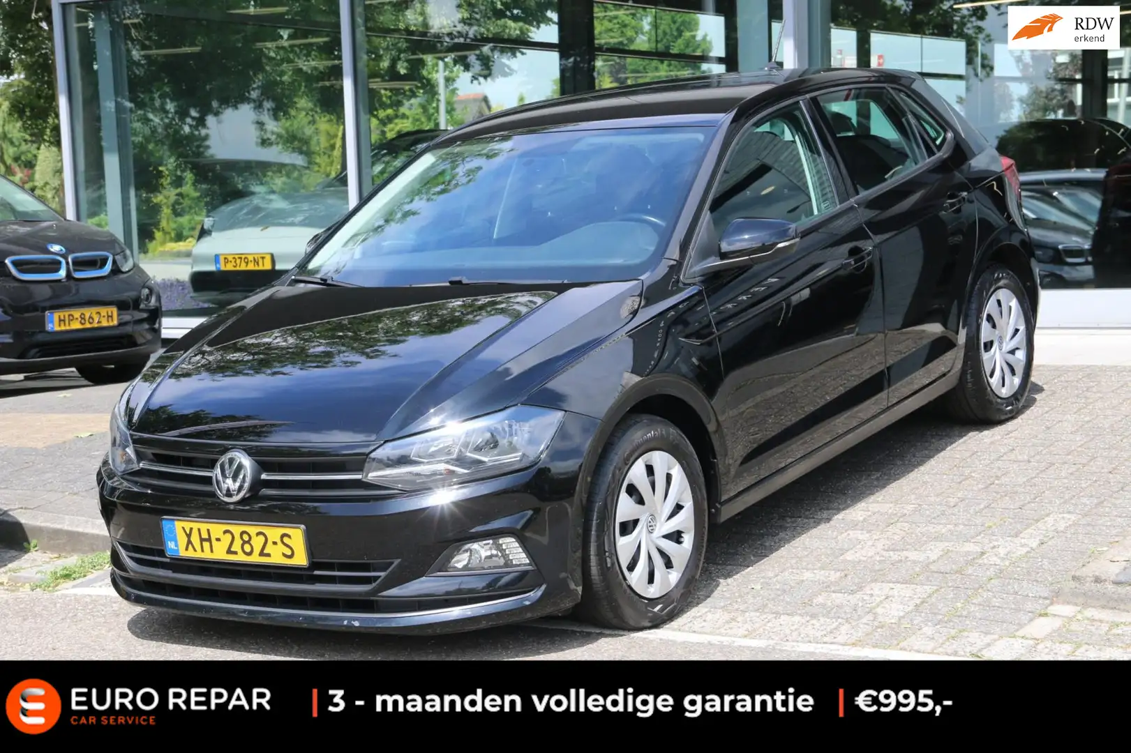 Volkswagen Polo 1.0 TSI Comfortline Business Zwart - 1