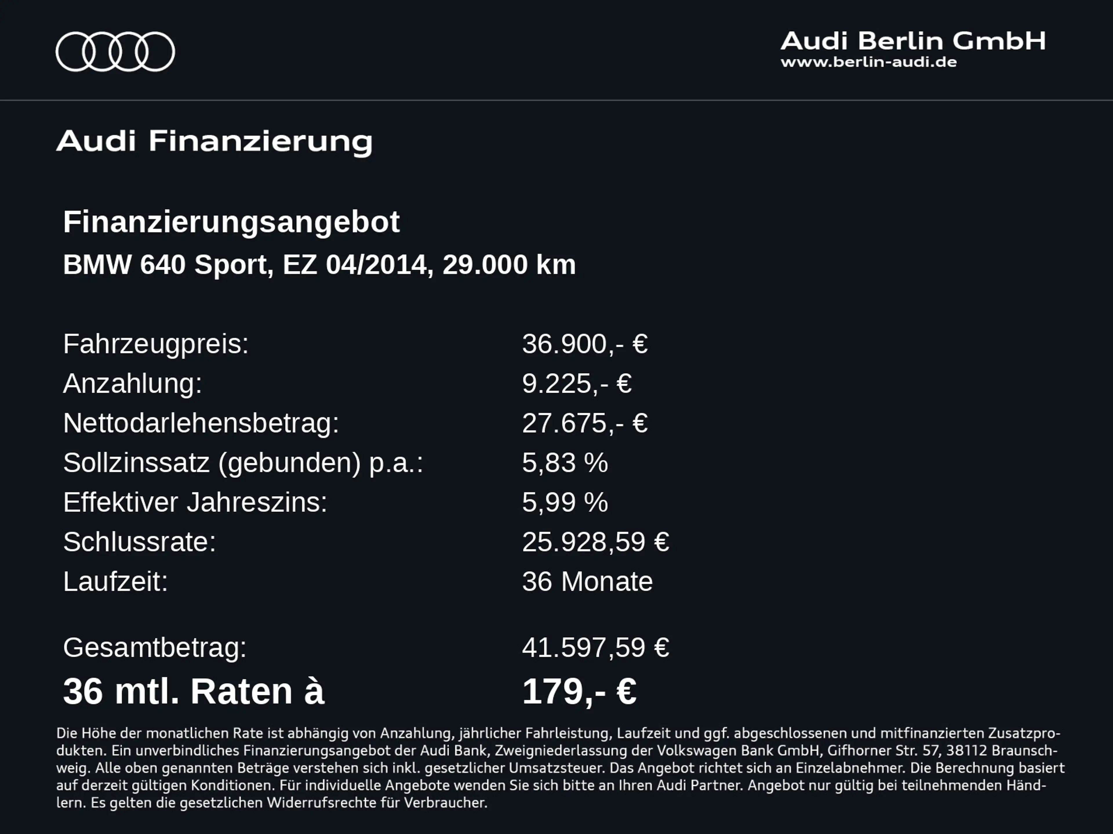 BMW 640 d xDrive Gran Coupe M Sport Edition HUD 360° — photo 4
