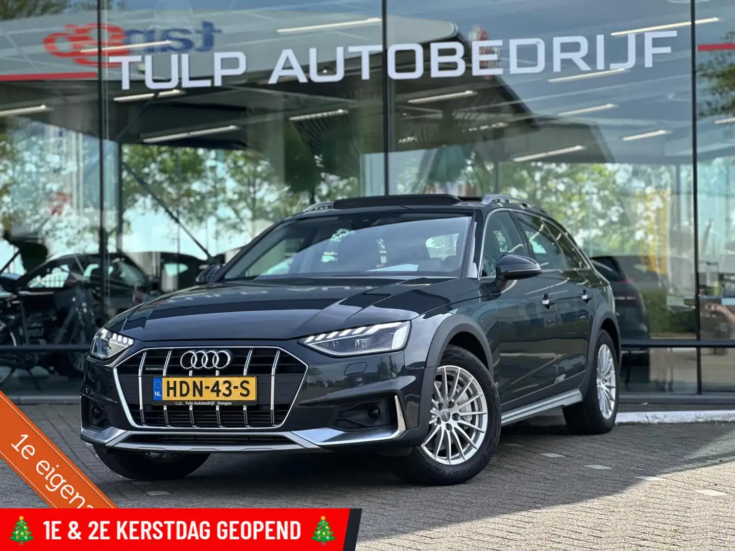 Audi A4 allroad quattro 45 TFSI NAV ECC PANO LEER LED DEALER Grijs - 1