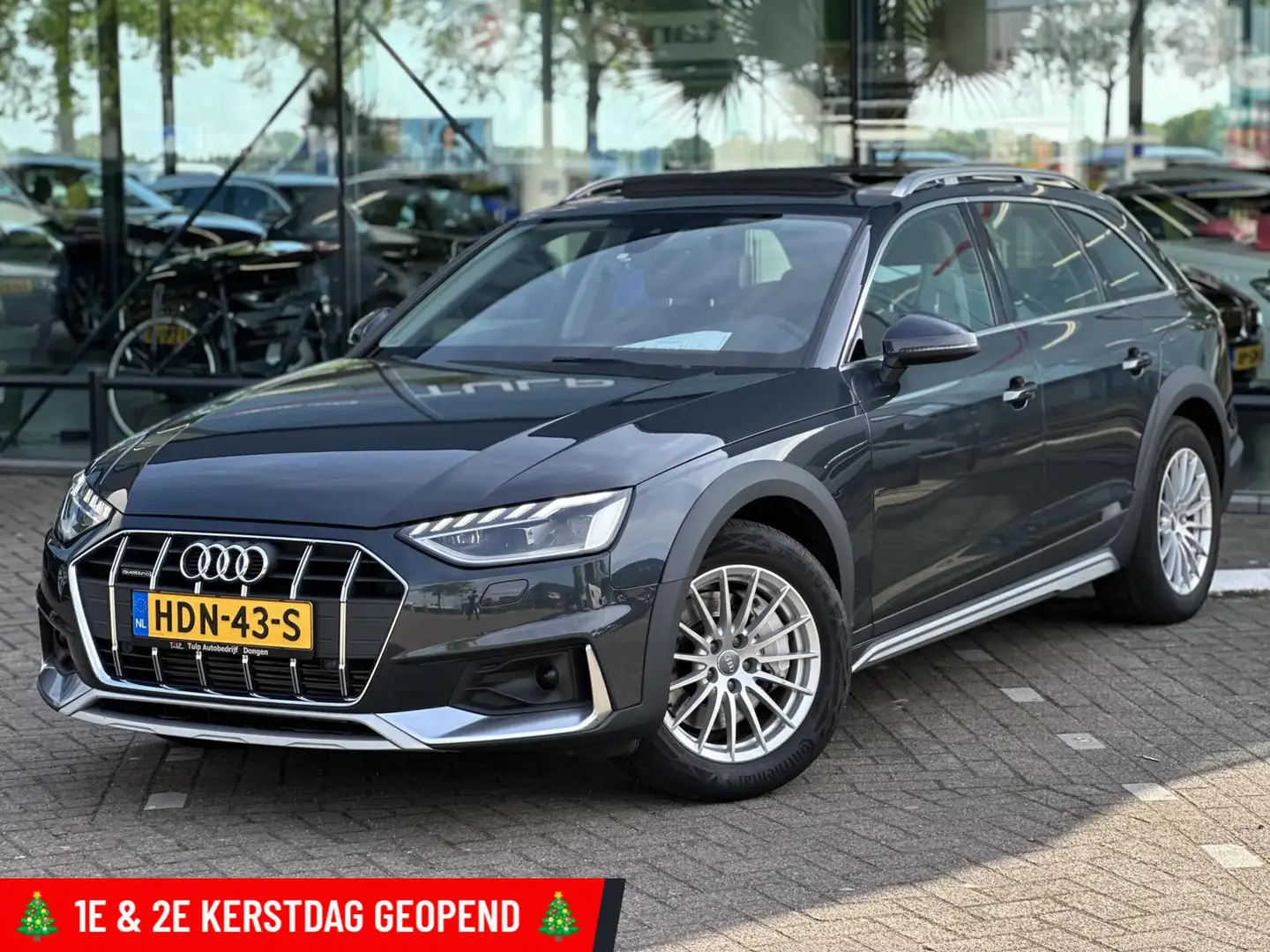 Audi A4 allroad quattro 45 TFSI NAV ECC PANO LEER LED DEALER Grijs - 2