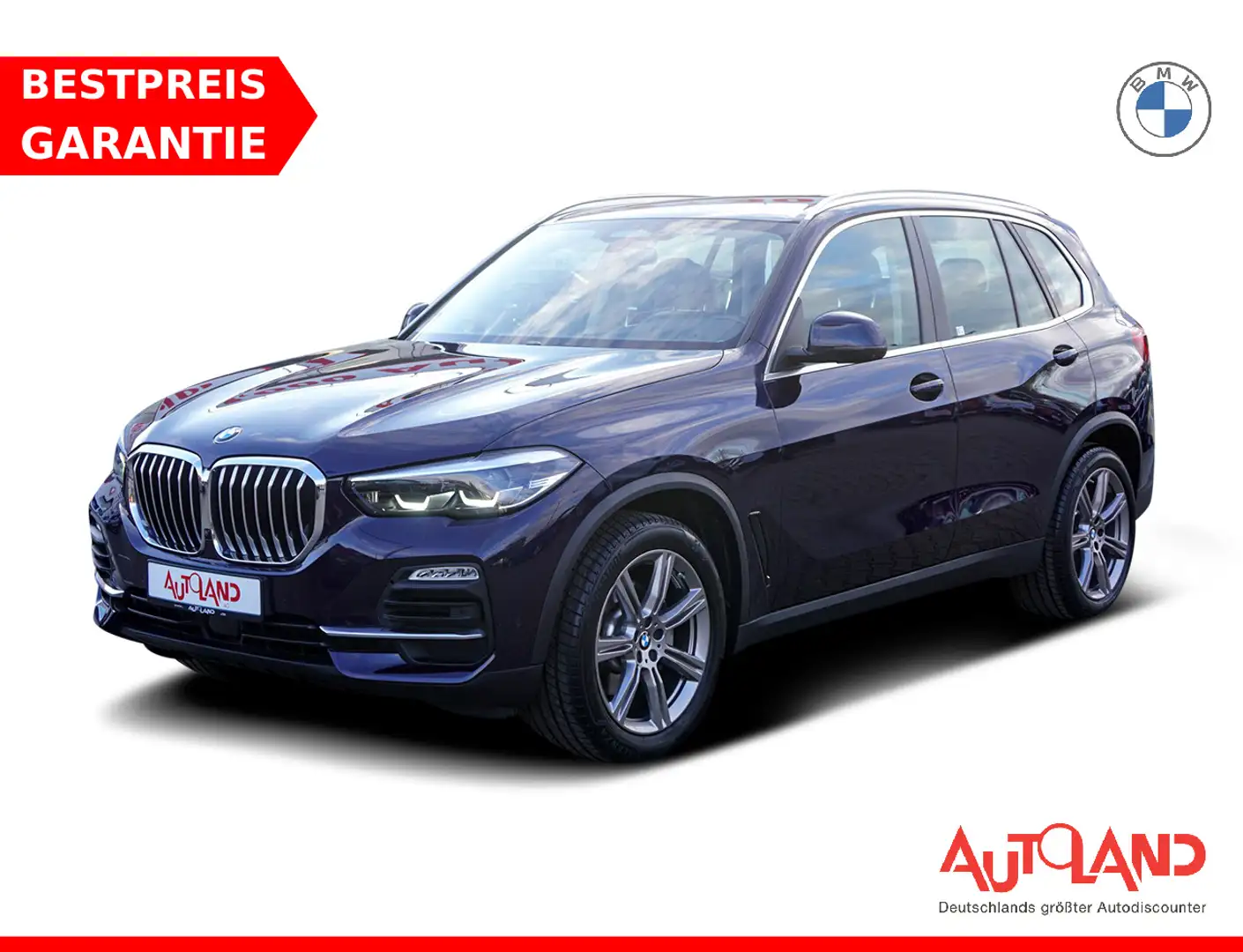 BMW X5 xDrive 30d ACC Sitzbelüftung Head-Up 360° Albastru - 1