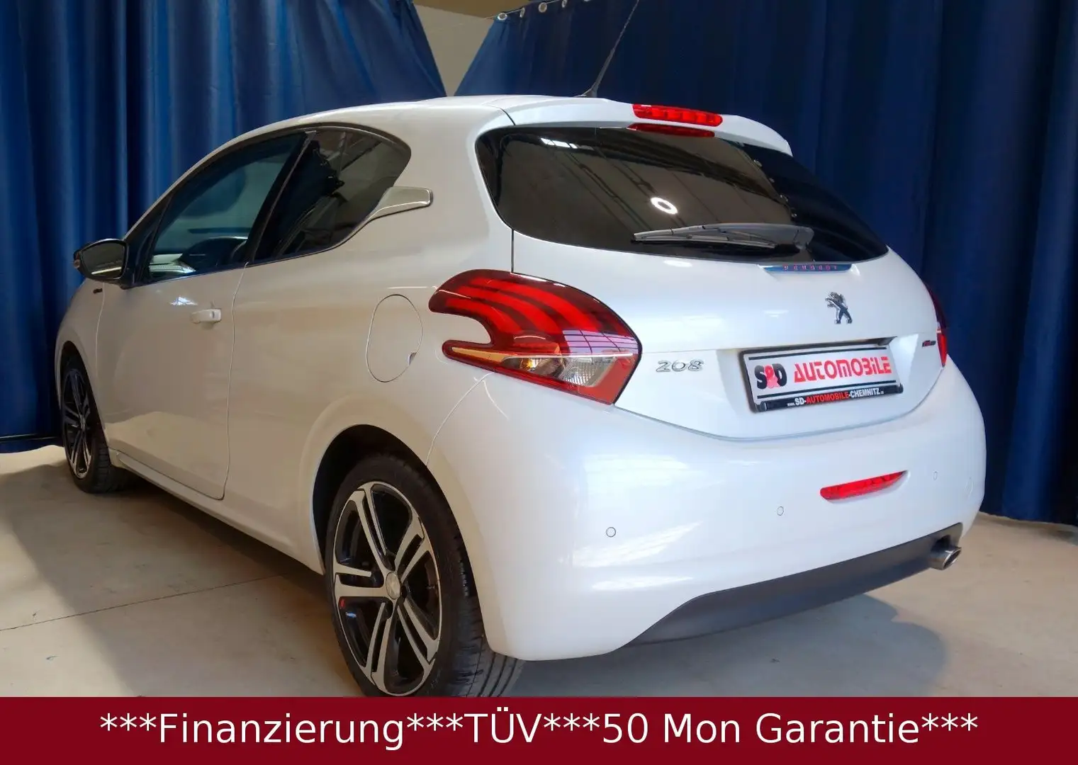 Peugeot 208 GT Line" Allure Sport"TÜV"Garantie" Blanc - 2