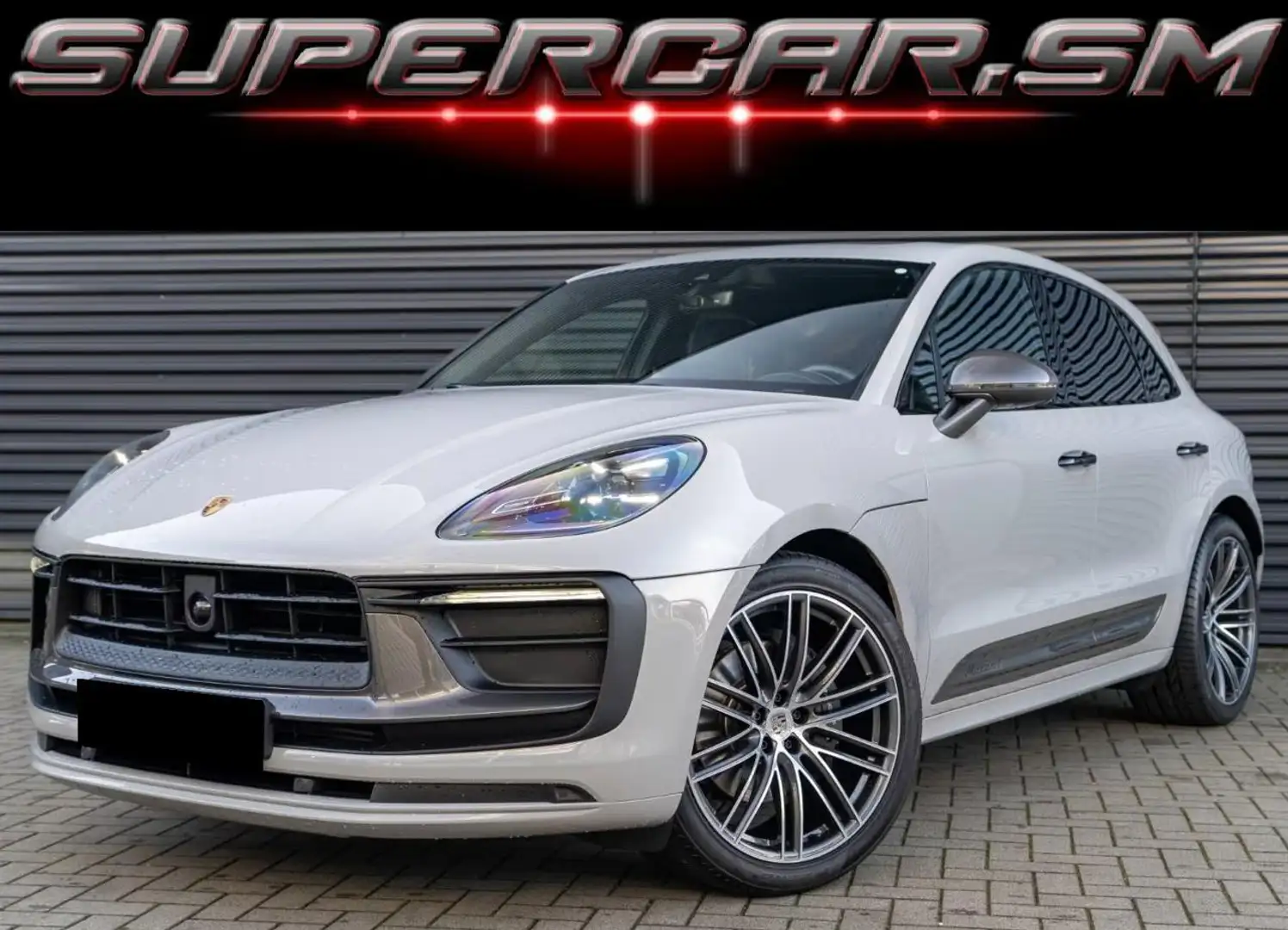 Porsche Macan T 21 PASM GESSO PANORAMA ACC Gris - 1